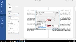 How to Print Only Selected Pages Section Print Odd Even [upl. by Kay]