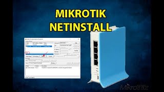 MikroTik hAP lite netinstall [upl. by Allit]