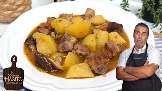 Prepárate a disfrutar y gozar este GUISO DE PATATAS CON COSTILLAS [upl. by Eniamaj]