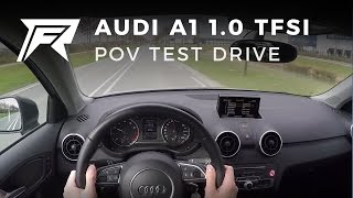 2016 Audi A1 Sportback 10 TFSI S line  POV Test Drive [upl. by Orel725]