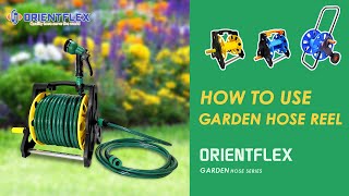 How to Use Garden Hose Reel [upl. by Stranger887]