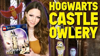 LEGO® Harry Potter The Goblet of Fire Set 76430 Hogwarts Castle Owlery 2024 Review  Speed Build [upl. by Ailemap]