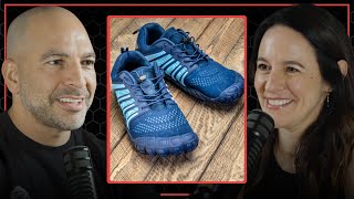 What are the best shoes that promote foot health  Peter Attia and Courtney Conley [upl. by Wilfrid]