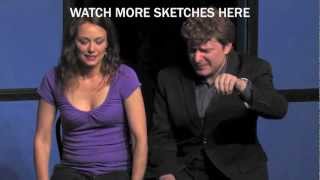 Deanna Russo on Knight Rider Date  Live Sketch Comedy [upl. by Eema]