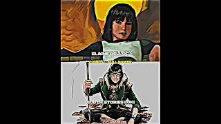 Elaine Belloc Presence vs God Of Stories Loki  Both Full Power  Comics  debate shrots [upl. by Anerrol]