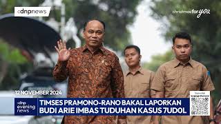 Timses PramonoRano Bakal Laporkan Budi Arie Imbas Tuduhan Kasus 7ud0l  DNP Evening News [upl. by Nagey480]