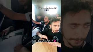 Ghulabi ankhen 💞 Trip vibes  Foreigners react to Indian songs trending song jamming ytshorts [upl. by Lovering]