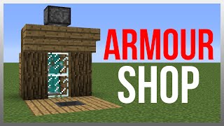 Minecraft 112 Redstone Tutorial  Armour Shop [upl. by Denise560]