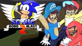 The Trios Epic Battle  Sonic Robo Blast 2 Coop wDaveAce amp Knuckles Channel 3 amp Knuckles [upl. by Jeb]