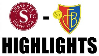 Servette FC vs FC Basel 06 Highlights  Swiss Super League 202425 [upl. by Eiramacissej232]