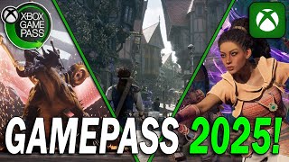 ABSOLUTELY EVERYTHING Coming to Xbox Game Pass In 2025 [upl. by Teuton]