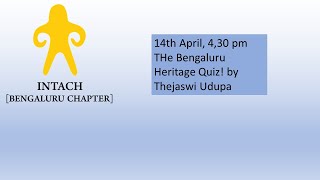 The Bengaluru Heritage Quiz by Thejaswi Udupa [upl. by Retseh717]