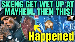 Skeng Almost Sh0T A Man At Mayhem 2023 For Throwing Water In His Nose Mallydon Tv [upl. by Athiste418]