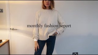 Monthly Fashion Report New In Favourite Pieces [upl. by Fedora17]