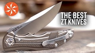 The Top 7 Best Zero Tolerance Knives Available at KnifeCentercom Best ZT Knives You Can Buy [upl. by Neelya]