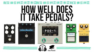 How well does the Hotone Ampero Mini take pedals [upl. by Htebyram]