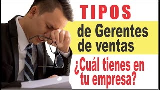 ¿Qué conocimientos tiene el gerente de ventas [upl. by Dleifniw303]