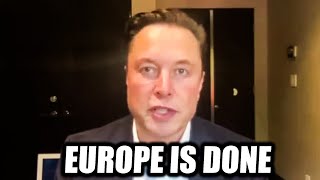 Elon Musk quotWhat Is Happening In The UK Is UGLY and May DESTROY all of Europequot [upl. by Rees]