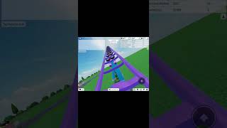 My New roller coaster in Theme Park Tycoon 2 ROBLOX [upl. by Dino]