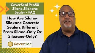 How Are Silane Siloxane Concrete Sealers Different From Silane Only Or Siloxane Only Products [upl. by Wivinah]