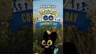 Pokémon GO Community Day Popplio 🦭 pokemon shorts [upl. by Lenwood]