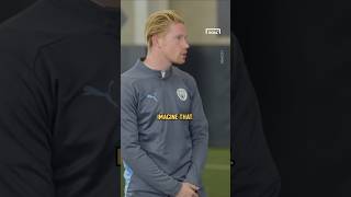 Kevin De Bruyne FUMES about his new PACE RATING 😂 shorts football soccer [upl. by Nylcsoj]