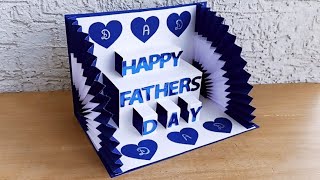 Happy Father’s Day Card  Handmade Card for Father’s Day [upl. by Paehpos]