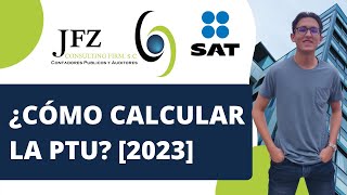 ¿Cómo calcular el PTU en México en 2023 usando una hoja de cálculo de Excel [upl. by Nipha]