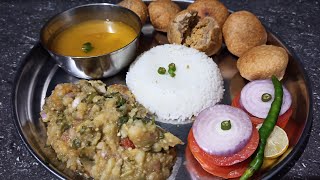 Sattu ki Fried Litti Or Chokha Recipeपारम्परिक तरीके से बनायें चने के सत्तू की लिट्टी और चोखा [upl. by Aibat]