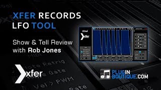 Xfer Records LFOTool custom LFO shaper Plugin Tutorial With Rob Jones [upl. by Aniz]