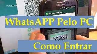 COMO ENTRAR NO WHATSAPP PELO PC SUPER RÁPIDO [upl. by Strephon]