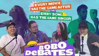 Bobo Debates  Ep 10  Every Movie Has the Same Actor VS Every Song Has the Same Singer [upl. by Godspeed]