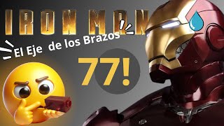 😪😅😢Una pieza muy sencilla😅😢😁│Armado del fascículo 77 Iron man Mark III de Planeta DeAgostini [upl. by Chainey]