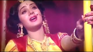 Saajan Mera Us Paar Hai  4k Video Song  Gangaa Jamunaa Saraswathi 1988  Lata Mangeshkar [upl. by Lovett247]