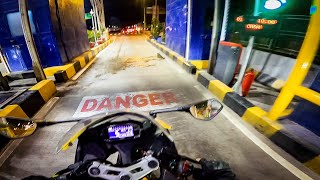 Night Ride With My Gsxr  DHAKA MAWA HighWay  MSI Vlogs [upl. by Layla121]