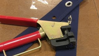 Common Sense Deluxe Lever Hand Punch Tool Demo [upl. by Erdnaxela]