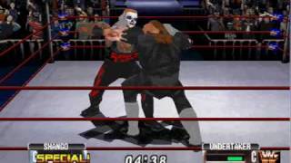 Undertaker vs Papa Shango WWF No Mercy old school Wrestling [upl. by Reinhold]