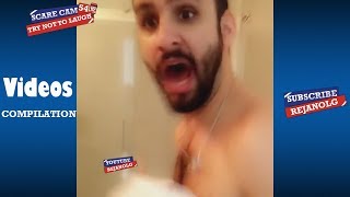 SCARE CAM 54 COMPILATION 2018  Try Not To Laugh [upl. by Fredia]