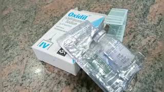 Injection Oxidil Ceftriaxone Sodium 1g iv Antibiotic and said effect [upl. by Pleasant]