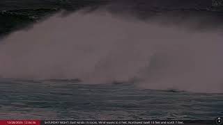 Dec 28 2023 Big Wave Surfing at Waimea Bay Hawaii [upl. by Annovahs128]