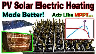 How I Get More Solar Electric Heat With POWER DIODES  Poor Mans MPPT DIY solarenergy solar [upl. by Hewes289]