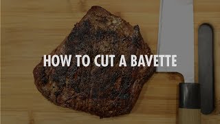 How to Cut a Bavette [upl. by Duster]