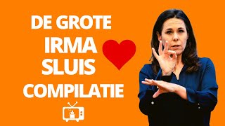 Het allerbeste van Irma Sluis in één grote compilatie  Beste doventolk  Persconferentie [upl. by Janela496]