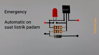 Lampu emergency automatic on saat listrik padam [upl. by Pieter]