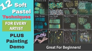 12 Soft Pastel Techniques for Every Artist  PLUS Painting Demo [upl. by Giorgi292]