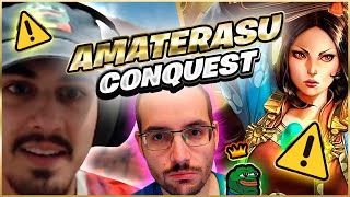 AMATERASU BOOSTEANDO A MARQUITOS  Julio  Smite Ranked Conquest DuoQ Warchi 💖 [upl. by Placeeda]