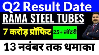 rama steel share latest newsrama steel share latest news todayrama steel tubes ltd latest news [upl. by Rattray]