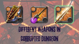 These three weapon are too OP  Albion Online Corrupted Dungeon [upl. by Mackler623]