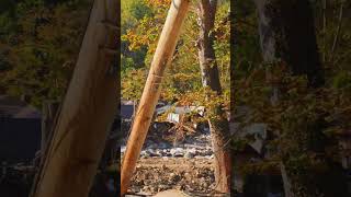 Chimney Rock wiped away by flooding amp landslides nature helene floods westernnorthcarolina [upl. by Weatherley43]