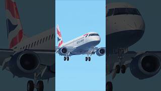 Embraer 190 British Airways Landing at Zurich ZRH Airport shorts infiniteflight [upl. by Bertina]